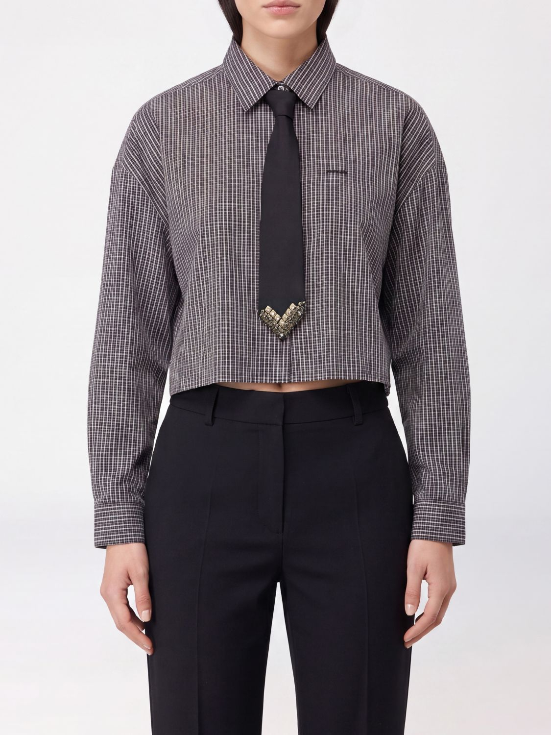[PINKO] Shirts Long Sleeve FW26 107453A3FQ ZF6