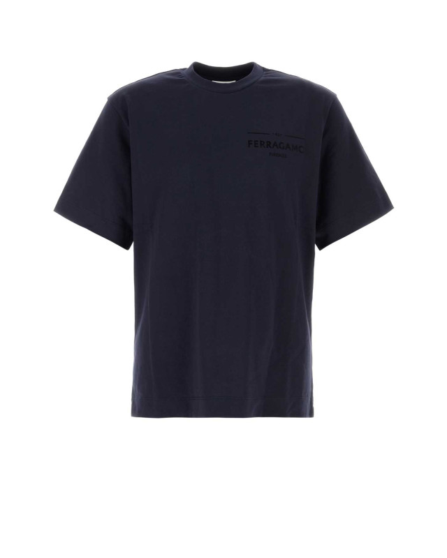 [Salvatore Ferragamo] T-shirts Short Sleeve FW26 145920796592 NEWNAVY