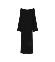 [Solace London] Long sleeve dress FW26 OS49015  BLACK