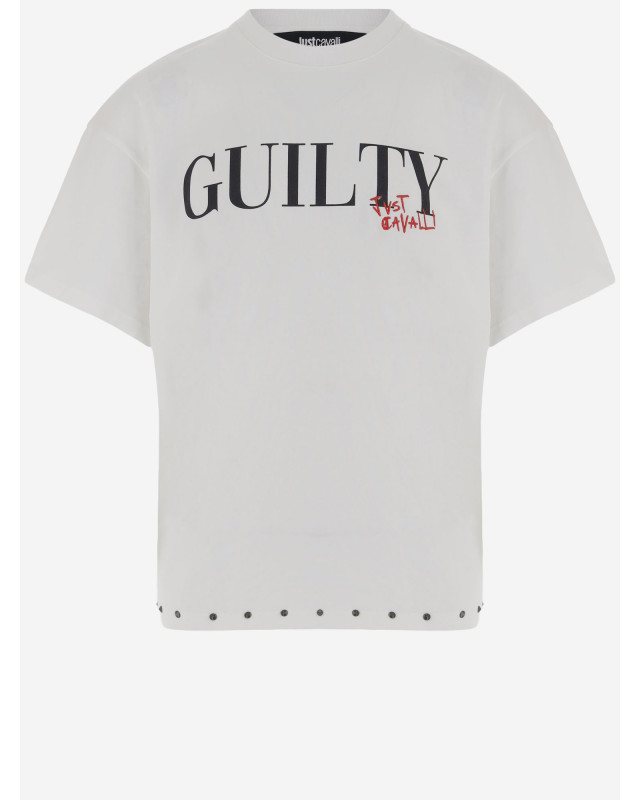 [Just Cavalli] T-shirts Short Sleeve FW26 81OAHE04CJ118004