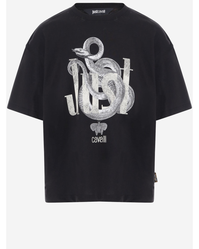 [Just Cavalli] T-shirts Short Sleeve FW26 81OAHT05CJ518899