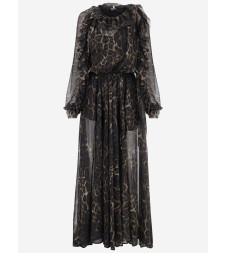 [Just Cavalli] Long sleeve dress FW26 81PAO930NS863768