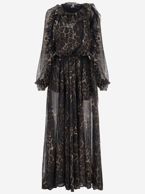[Just Cavalli] Long sleeve dress FW26 81PAO930NS863768