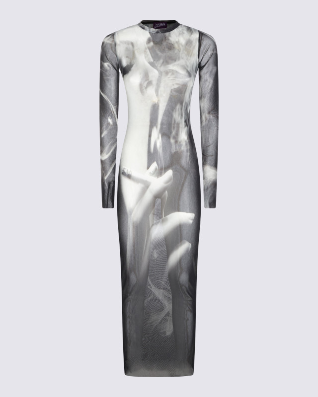 [JEAN PAUL GAULTIER] Long sleeve dress FW26 2604WDR191M031P000201