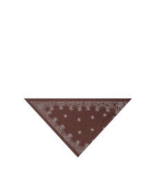 [Destin] Scarf FW26 TRIANGLEBANDANA DARKCHOCO