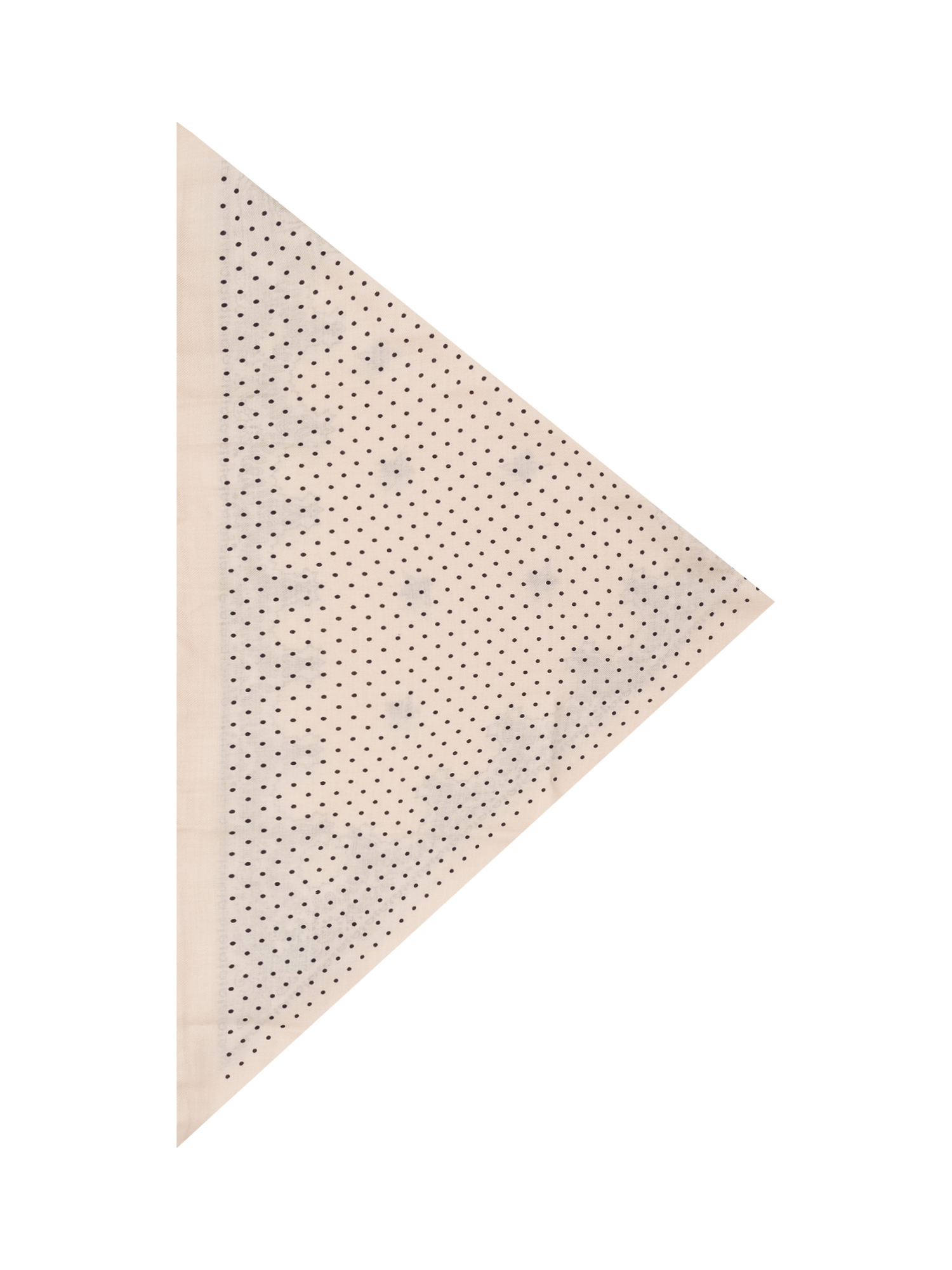 [Destin] Scarf FW26 TRIANGLEBANDANA CREAM