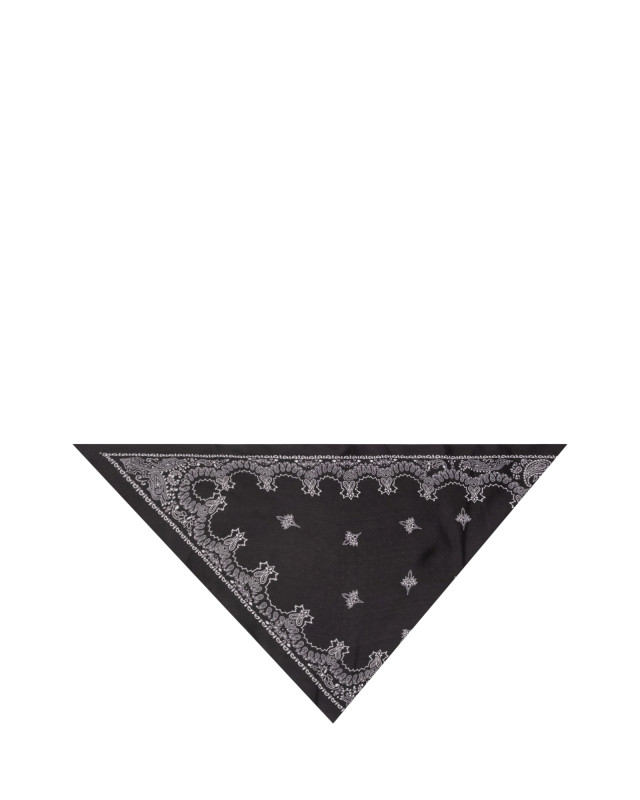 [Destin] Scarf FW26 TRIANGLEBANDANA BLACK