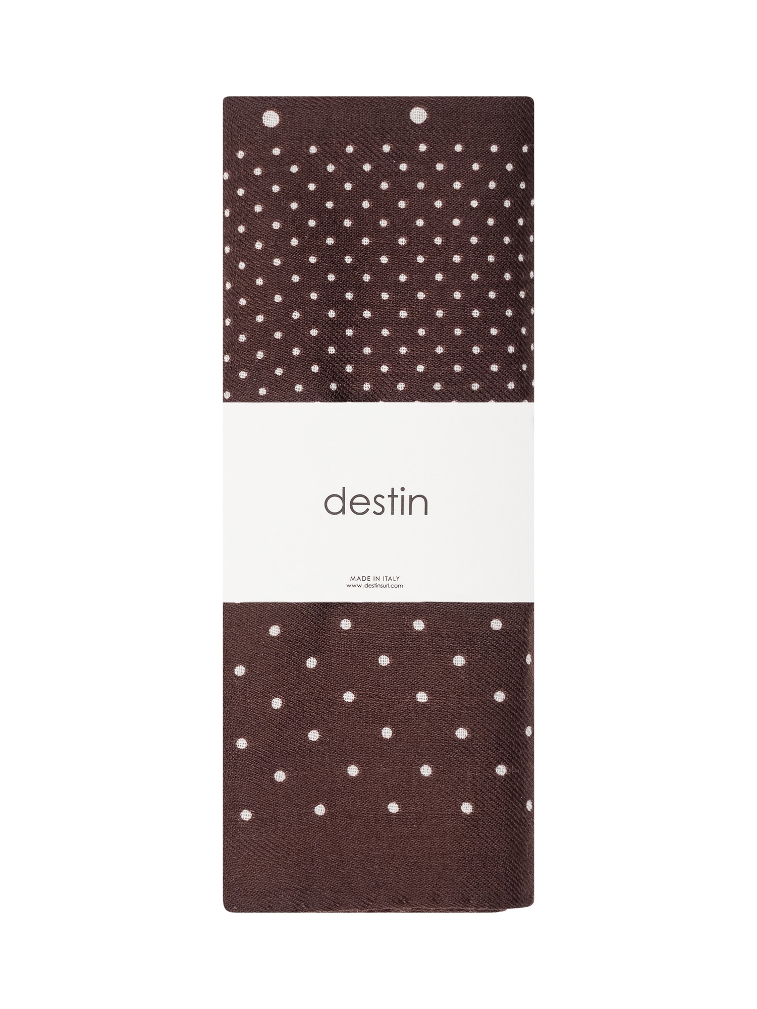 [Destin] Scarf FW26 JUDYRANDOM DARKCHOCO