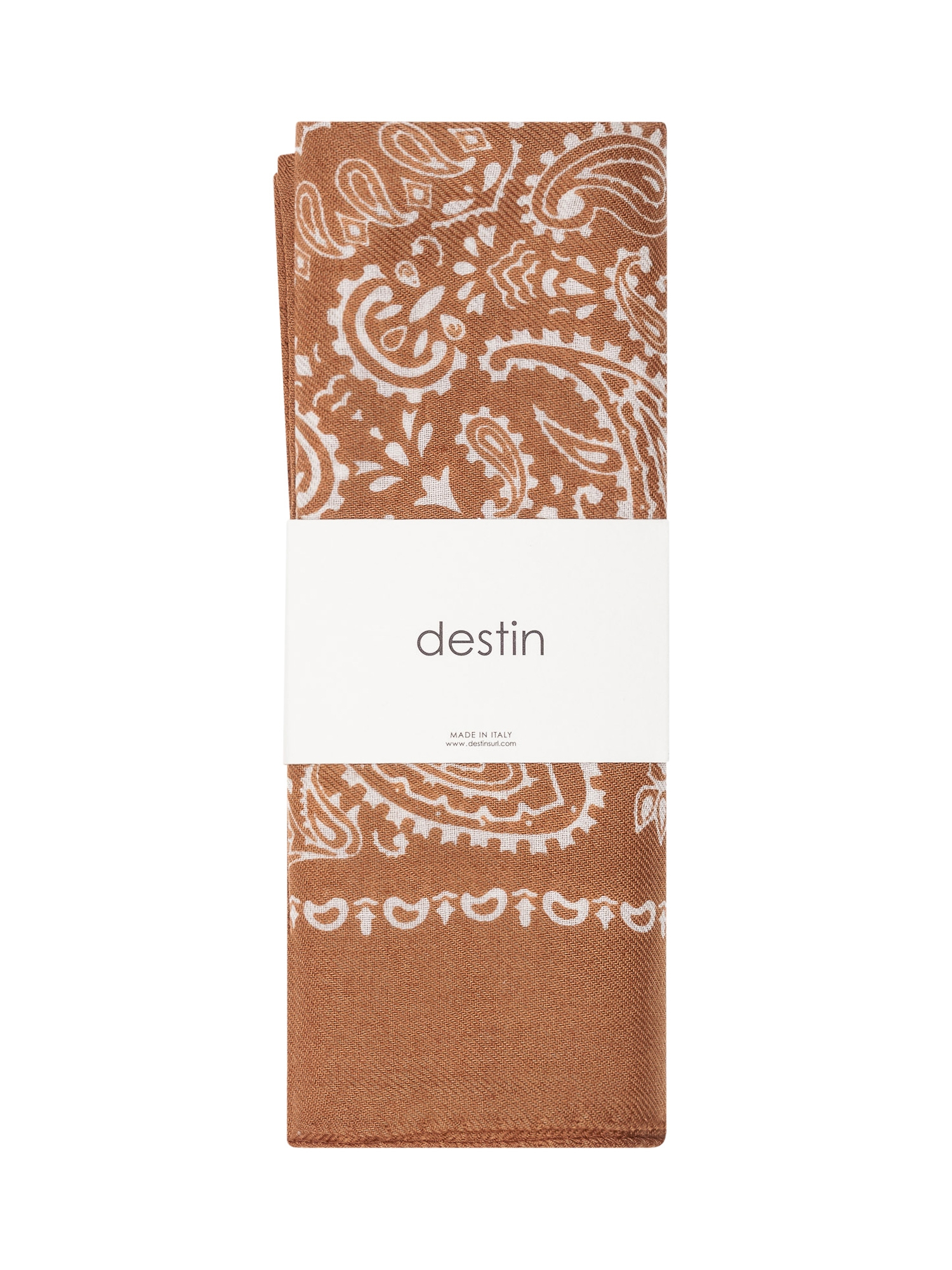 [Destin] Scarf FW26 JUDYBANDANA VICUNA