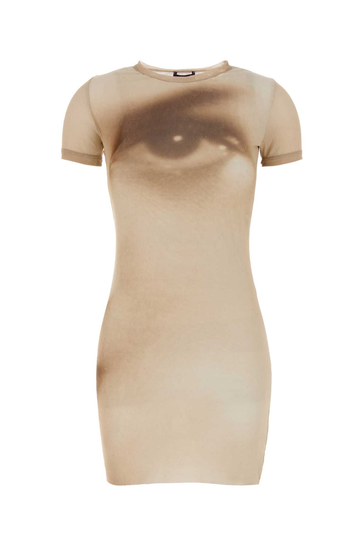 [JEAN PAUL GAULTIER] Short sleeve dress FW26 2604WDR194M032P 68