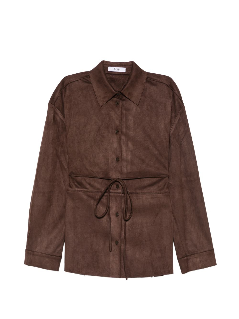 [Eleh] Leather Jacket FW26 EFW260133 094