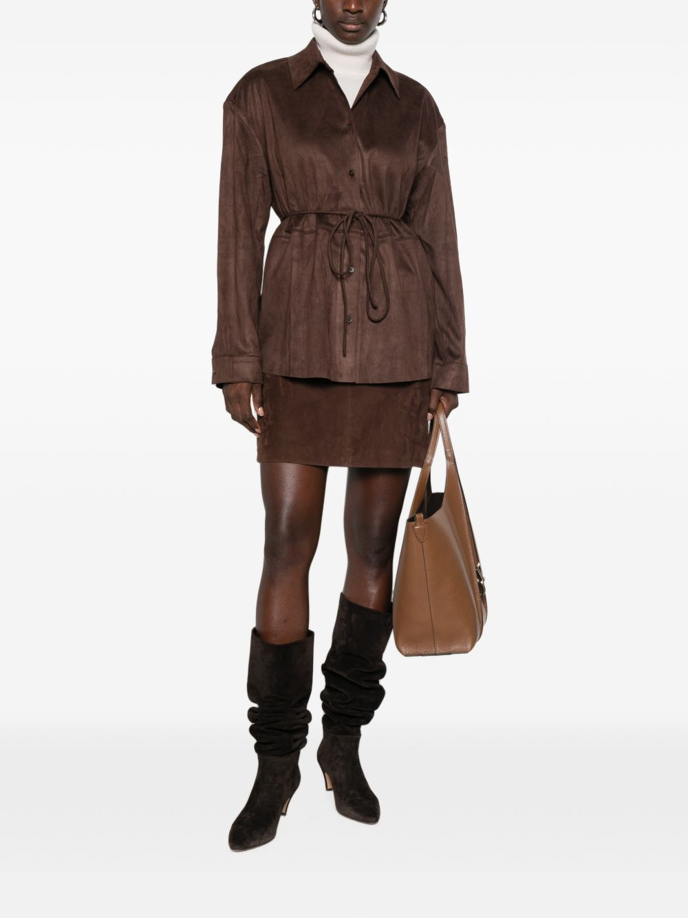 [Eleh] Leather Jacket FW26 EFW260133 094