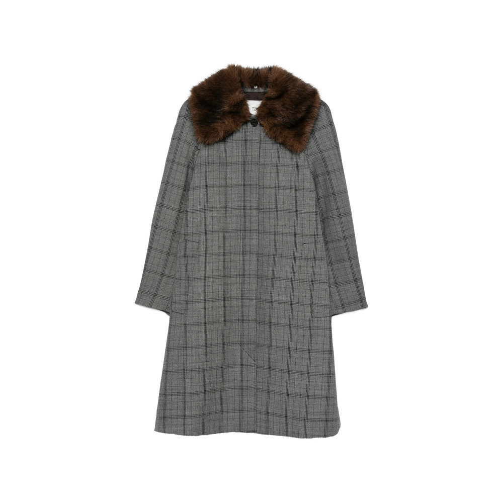 [Tela] Leather Jacket FW26 050045 010572 Y001