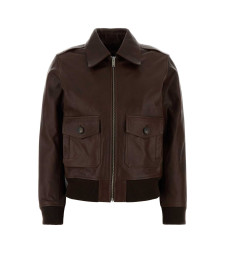 [A.P.C.] Leather Jacket FW26 PXCDGF32052 CAA