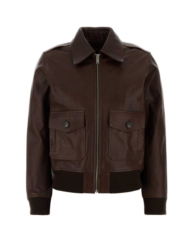 [A.P.C.] Leather Jacket FW26 PXCDGF32052 CAA