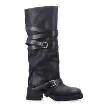 [MIISTA] Flat shoes FW26 E84230BLACK