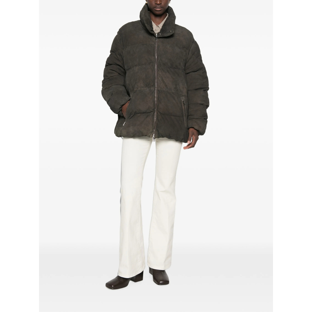 [Giorgio Brato] Leather Jacket FW26 GU27F01070GOAK  LAVAG