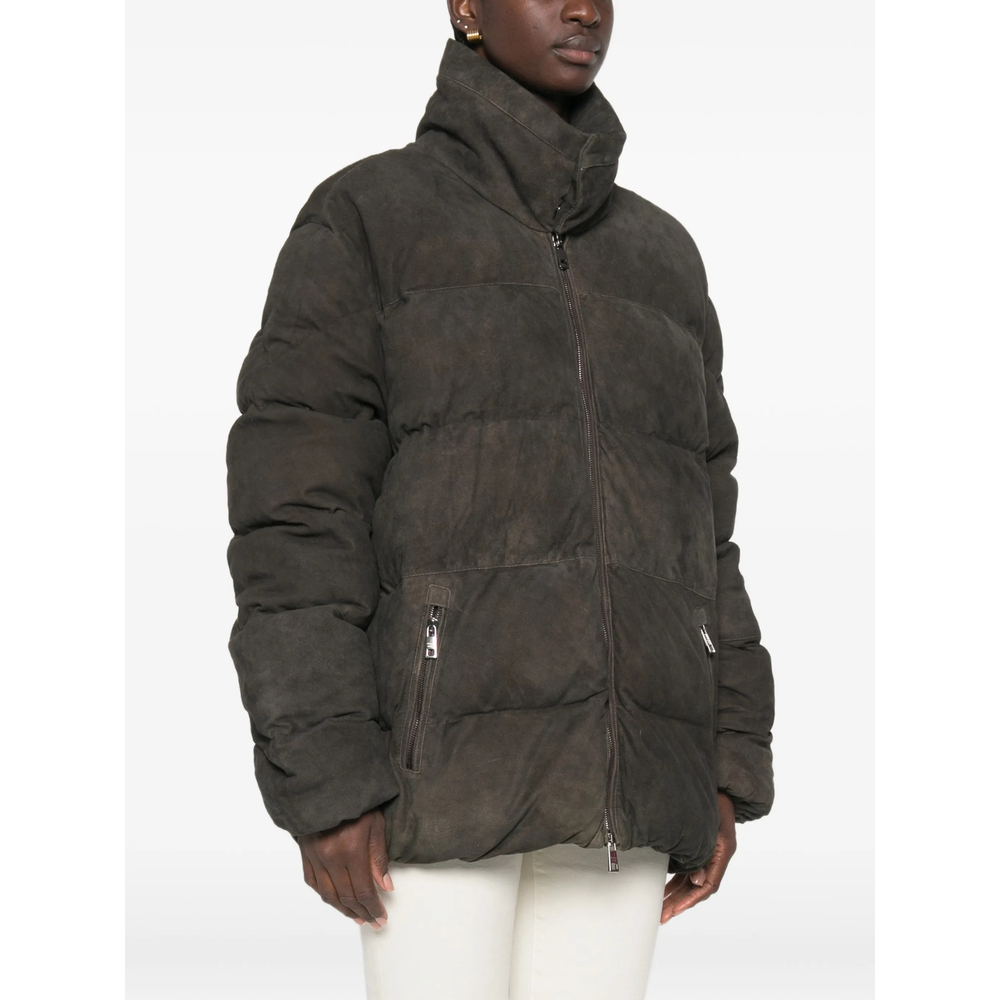 [Giorgio Brato] Leather Jacket FW26 GU27F01070GOAK  LAVAG