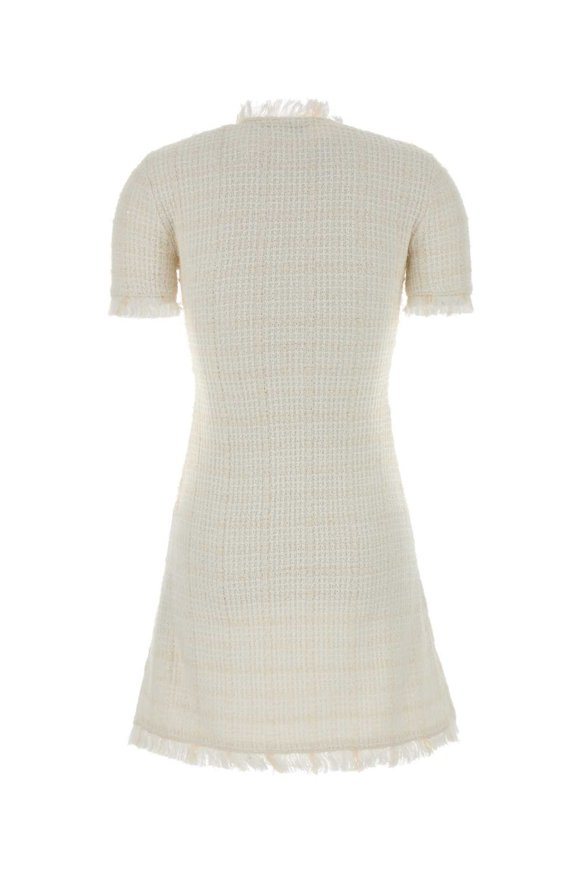 [SELF PORTRAIT] Short sleeve dress FW26 AW26146SAC CREAM