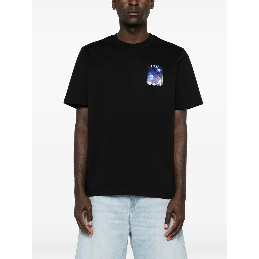 [Casablanca] T-shirts Short Sleeve FW26 AW26-JTS-001 11 MEDUS