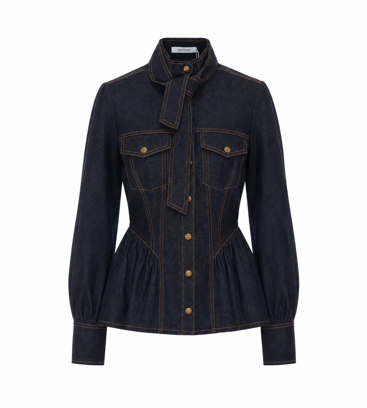 [Zimmermann] Shirts Long Sleeve FW26 9487TF26RONXB