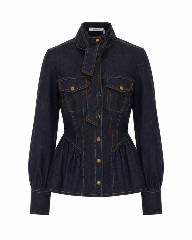 [Zimmermann] Shirts Long Sleeve FW26 9487TF26RONXB