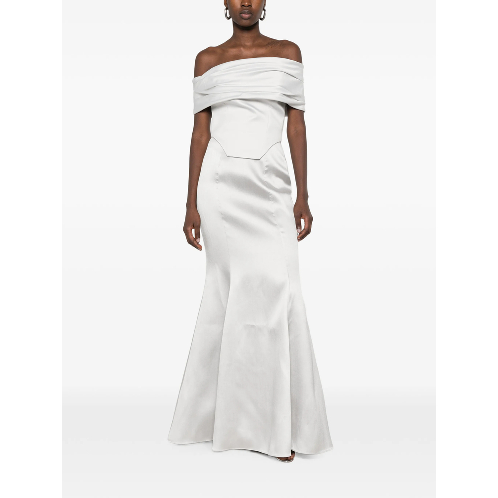 [Solace London] Sleeveless dress FW26 OS49023  PLATI