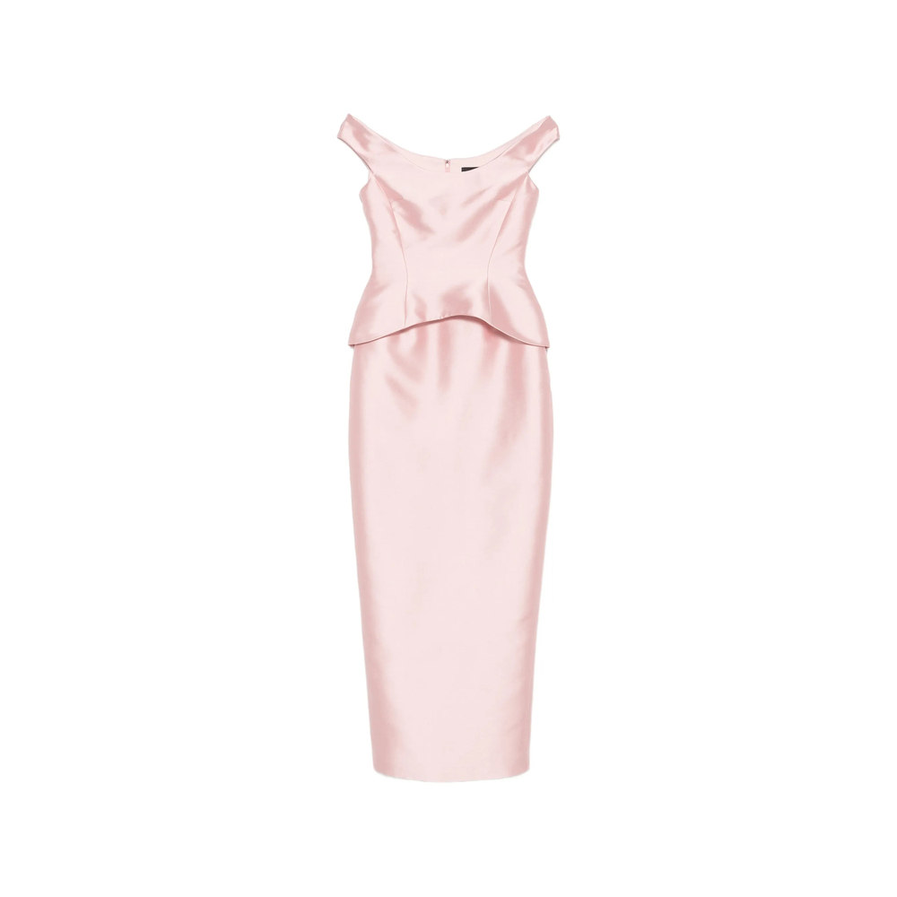[Solace London] Short sleeve dress FW26 OS49024  PAPIN