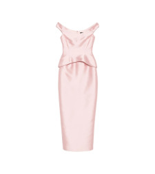 [Solace London] Short sleeve dress FW26 OS49024  PAPIN