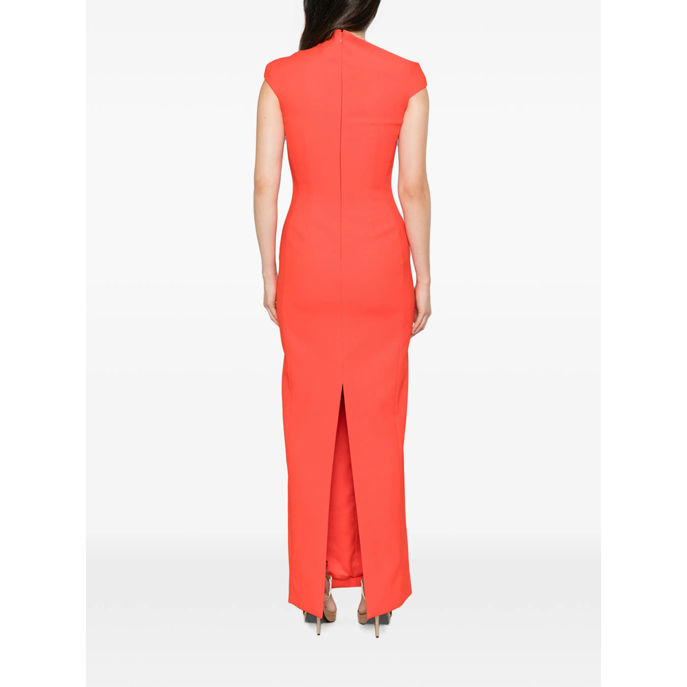 [Solace London] Short sleeve dress FW26 OS49022  SCARL