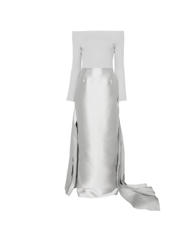 [Solace London] Sleeveless dress FW26 OS49031  PLATI