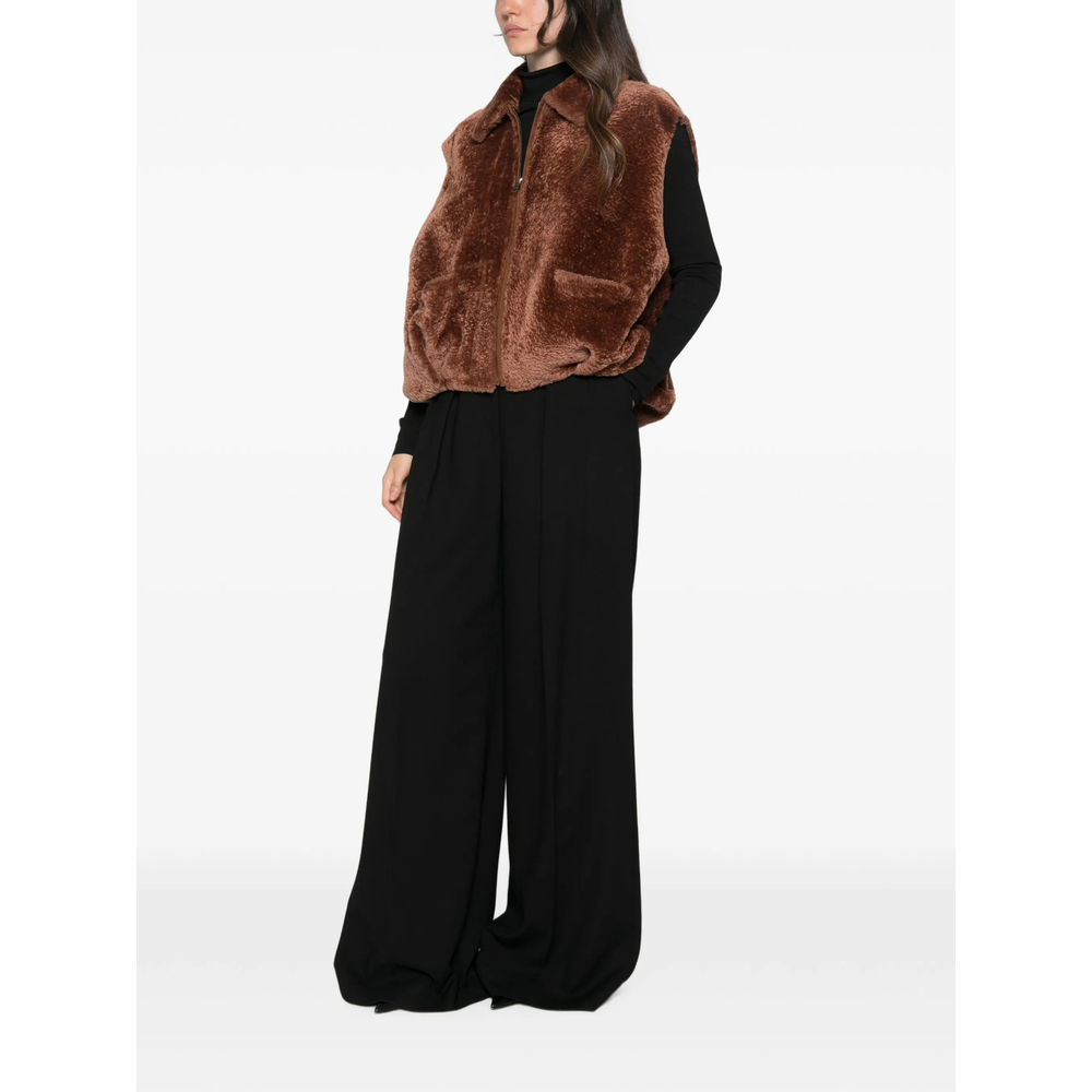 [SIMONETTA RAVIZZA] Vest FW26 F06VT97H39  CUOIO