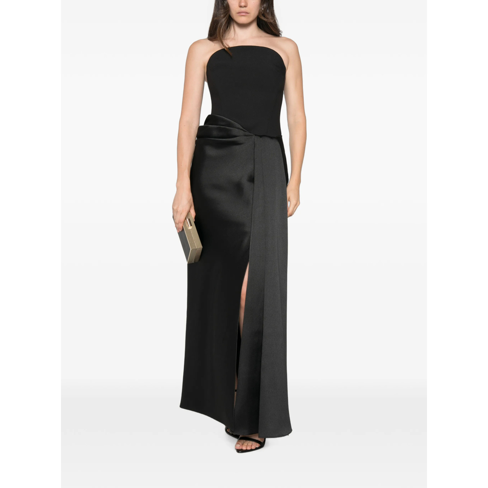 [Solace London] Sleeveless dress FW26 OS49004  BLACK
