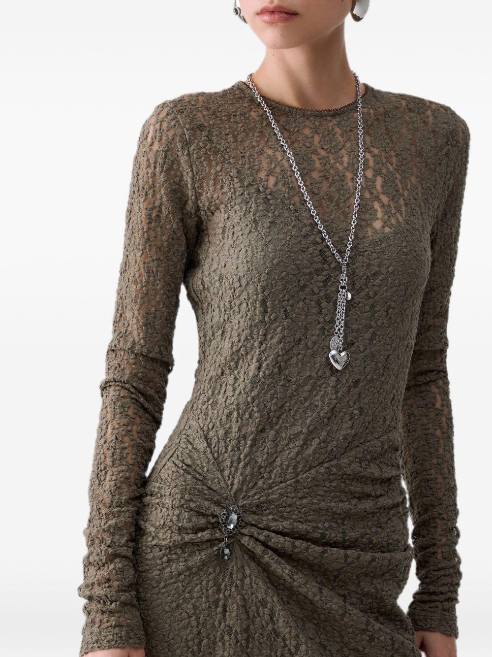 [Liu Jo] Long sleeve dress FW26 WF6252 J3975 90510