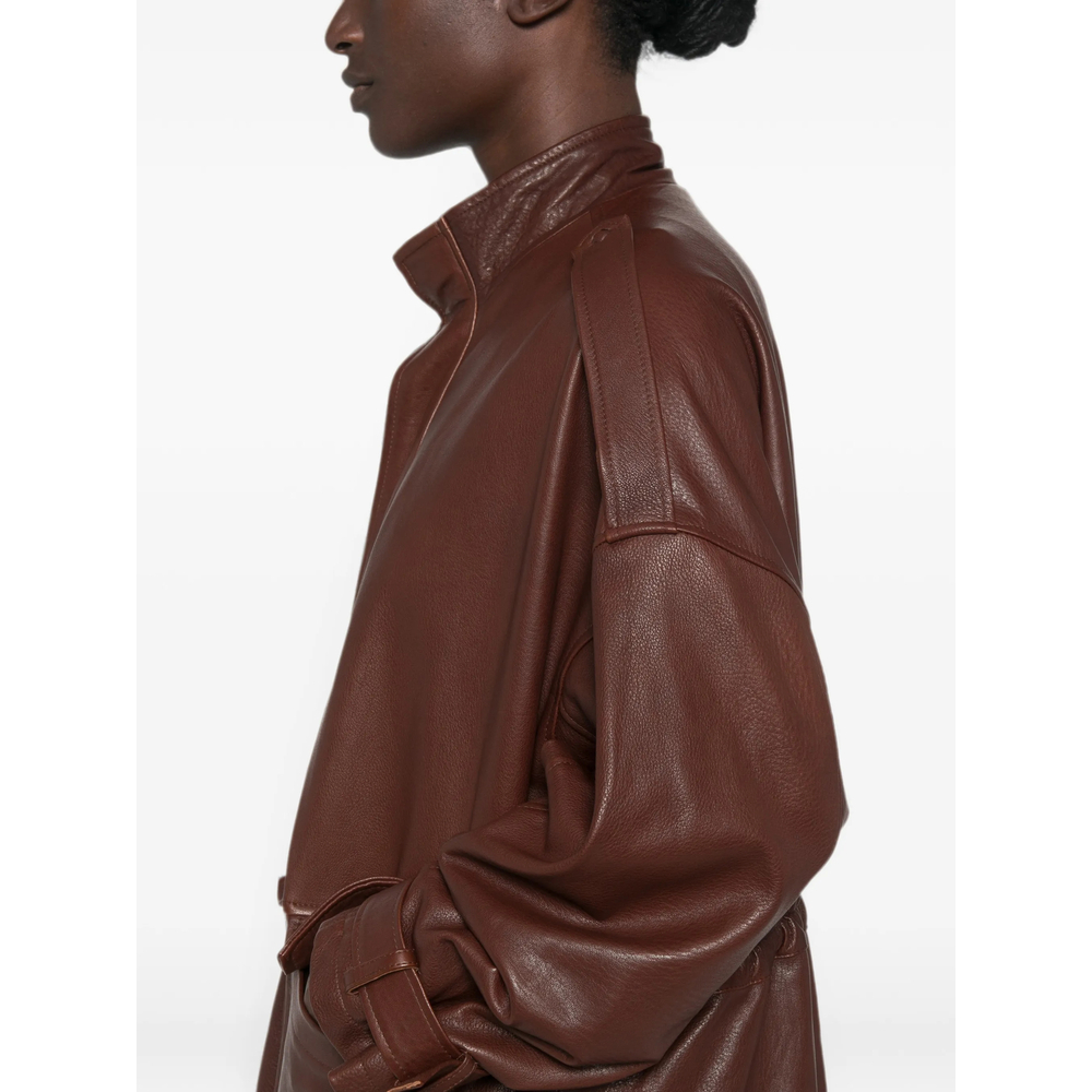 [Giorgio Brato] Leather Jacket FW26 GD27F23096MGA  BRAND