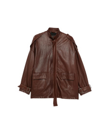 [Giorgio Brato] Leather Jacket FW26 GD27F23096MGA  BRAND