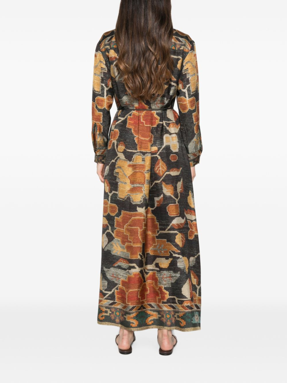 [Pierre Louis Mascia] Long sleeve dress FW26 ALOE/S-AB12941101519736