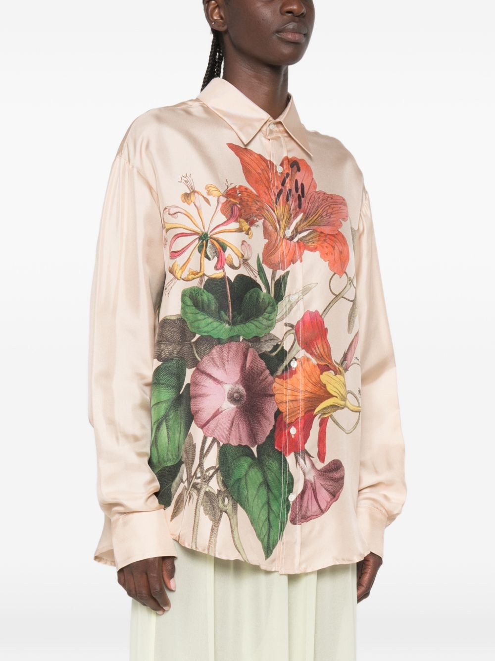 [Pierre Louis Mascia] Shirts Long Sleeve FW26 ALOE/S-CML10643101519101