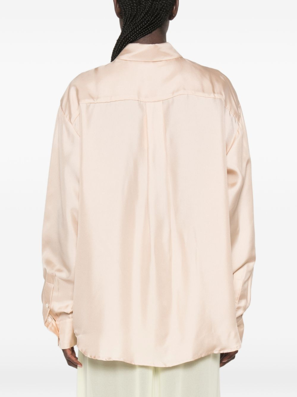 [Pierre Louis Mascia] Shirts Long Sleeve FW26 ALOE/S-CML10643101519101