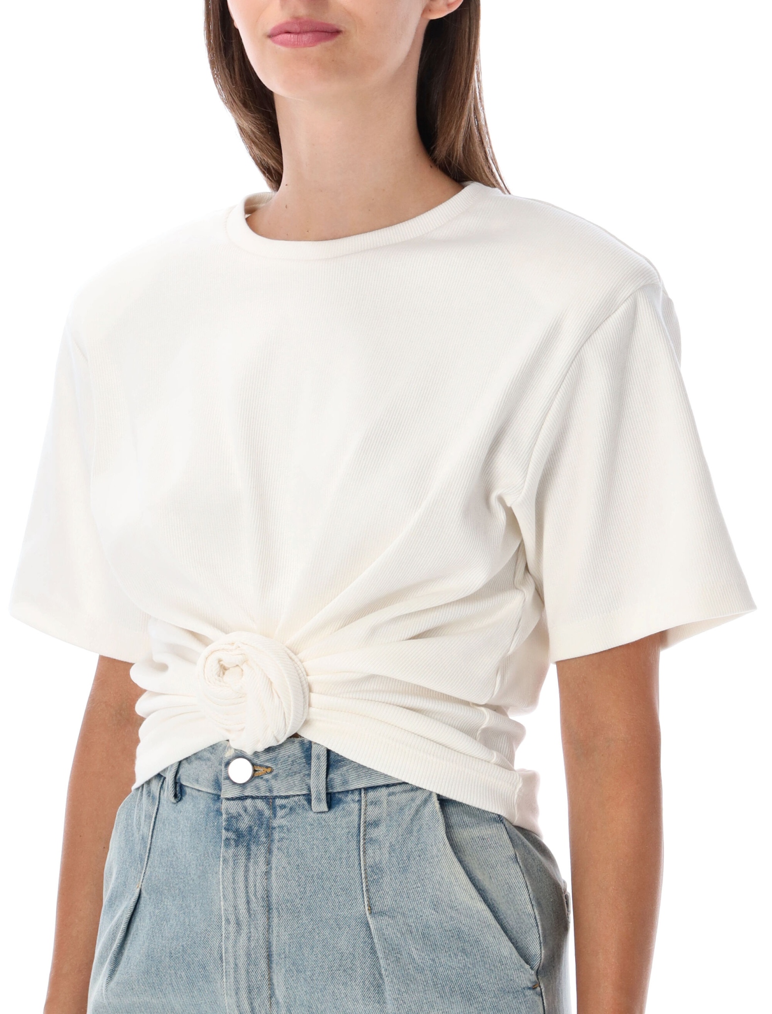 [MAGDA BUTRYM] T-shirts Short Sleeve FW26 181425CREAM