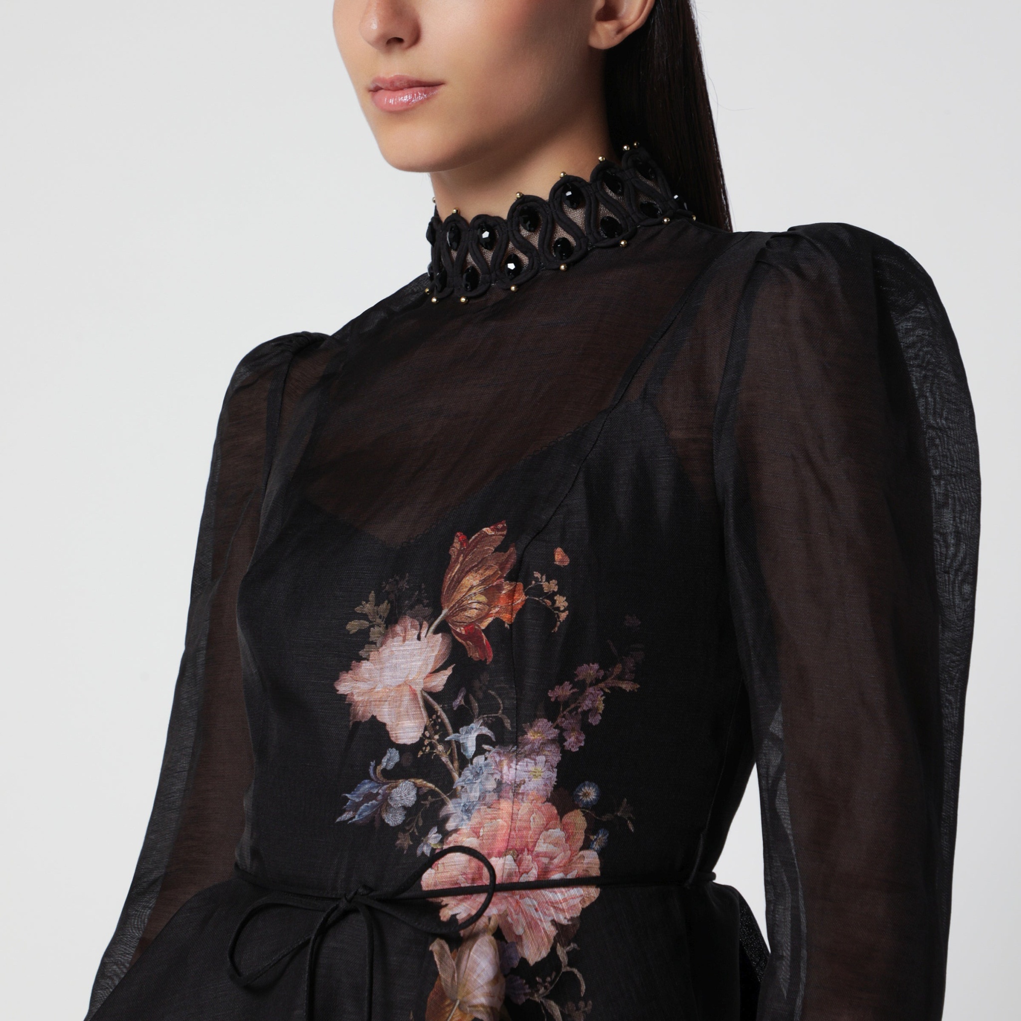 [Zimmermann] Sleeveless dress FW26 0725DF261LI