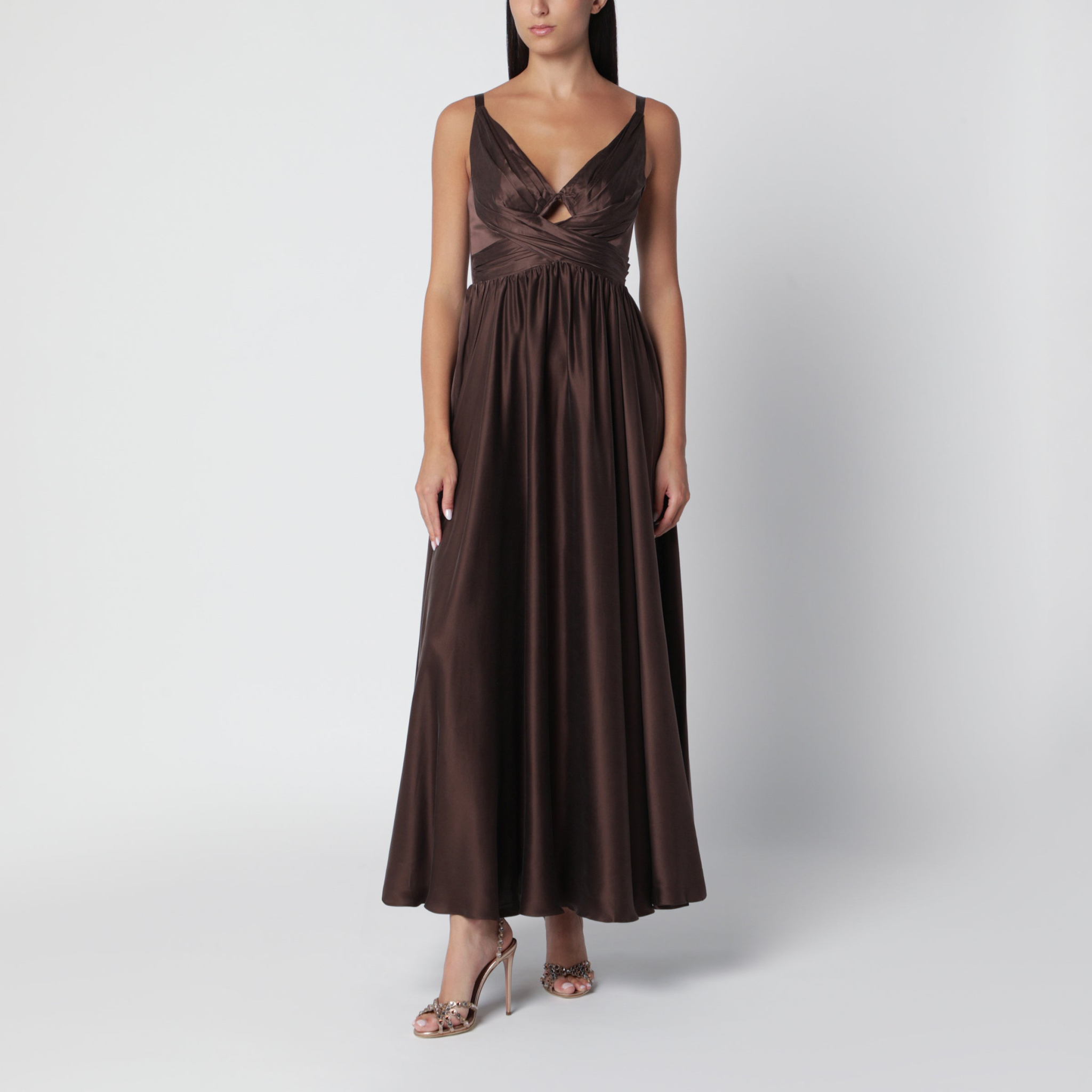 [Zimmermann] Sleeveless dress FW26 5396DF26RSI