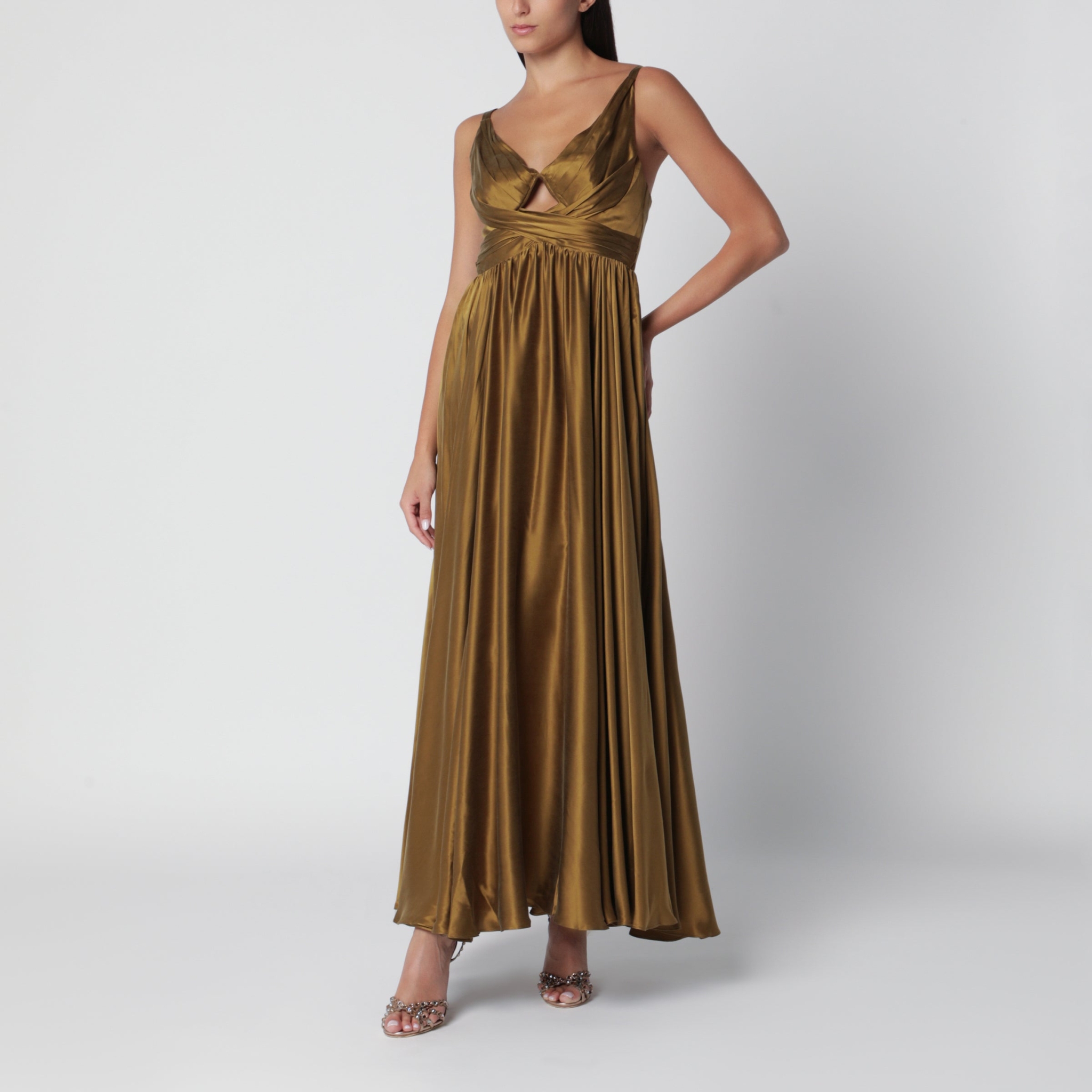 [Zimmermann] Sleeveless dress FW26 5396DF26RSI