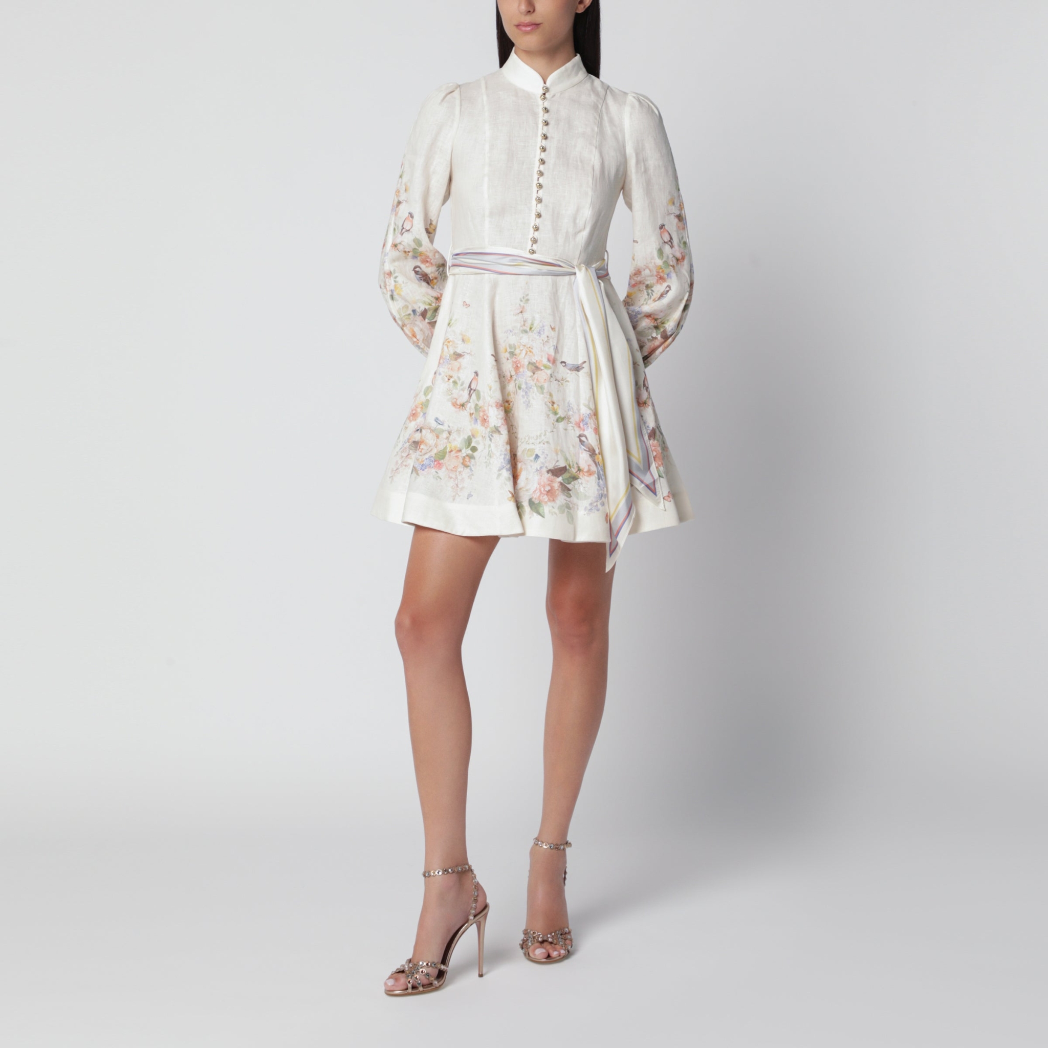 [Zimmermann] Long sleeve dress FW26 9142DF261LI