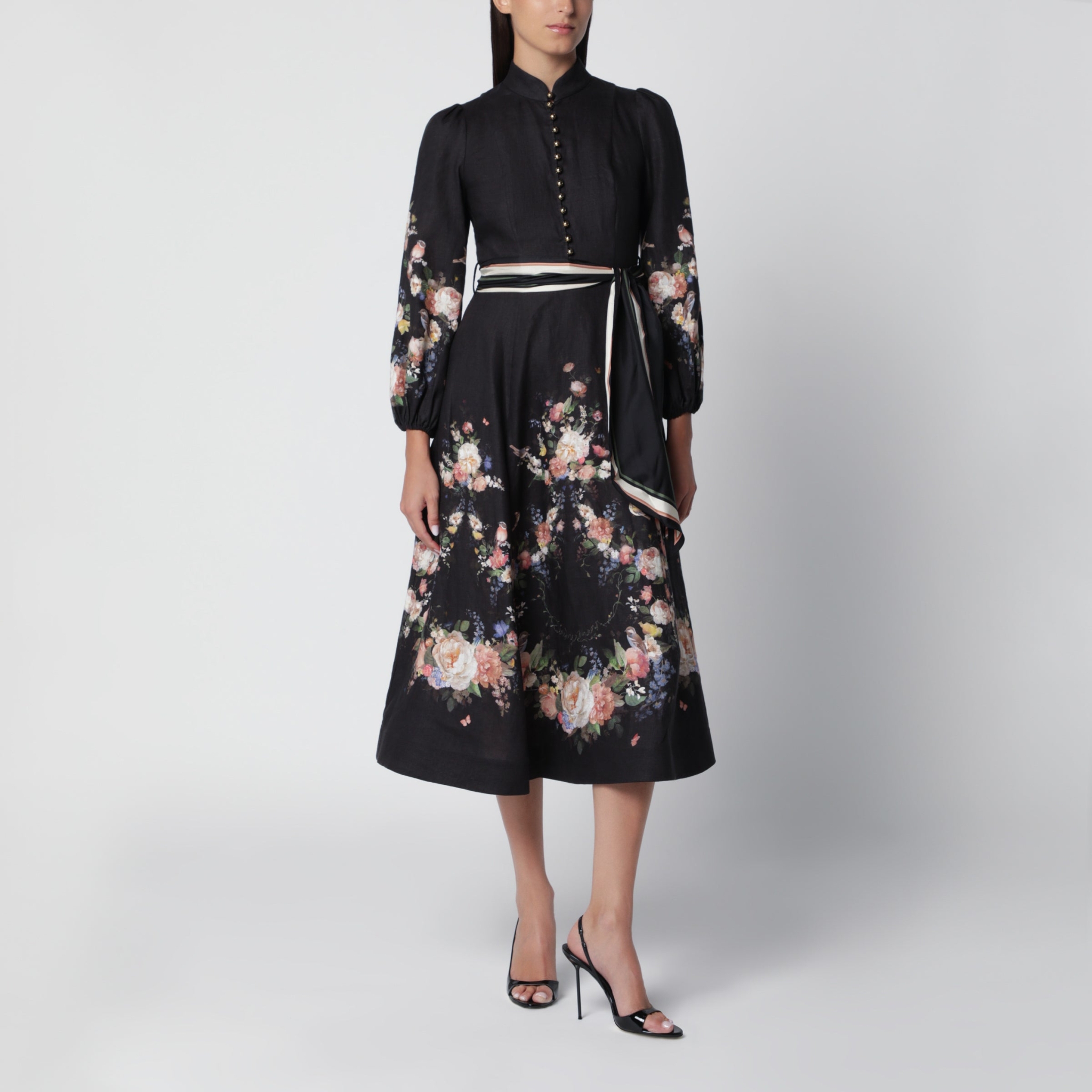 [Zimmermann] Long sleeve dress FW26 9143DF261LI