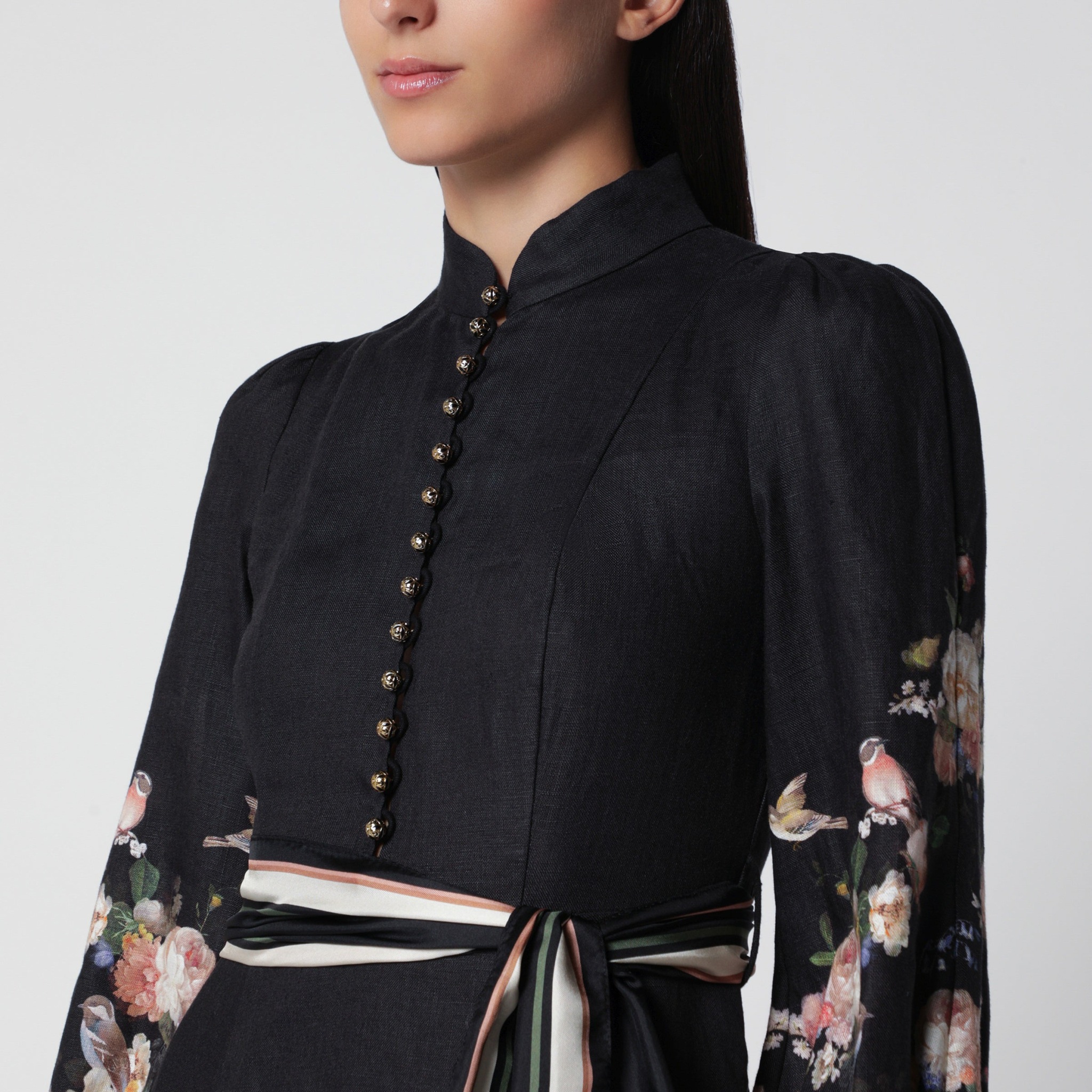 [Zimmermann] Long sleeve dress FW26 9143DF261LI
