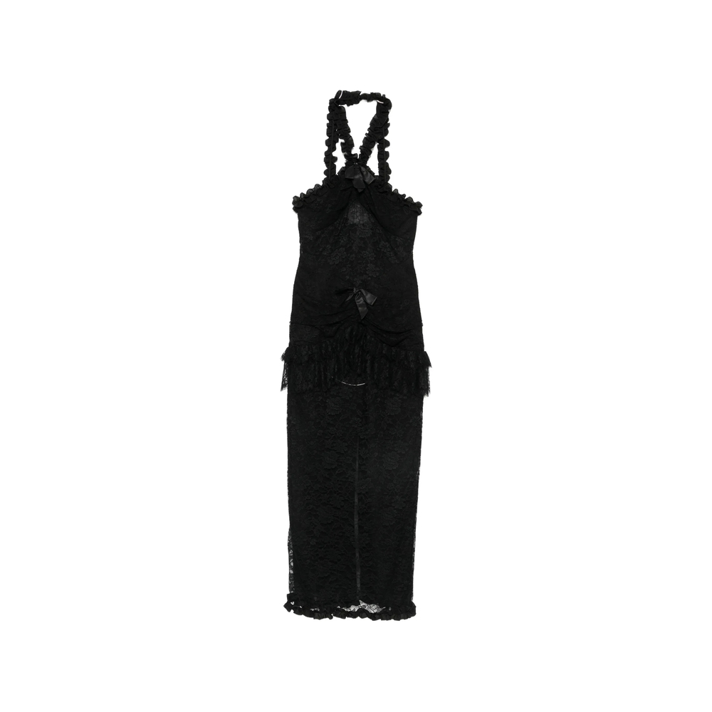 [Alessandra Rich] Sleeveless dress FW26 FABX4402 P4580 0900