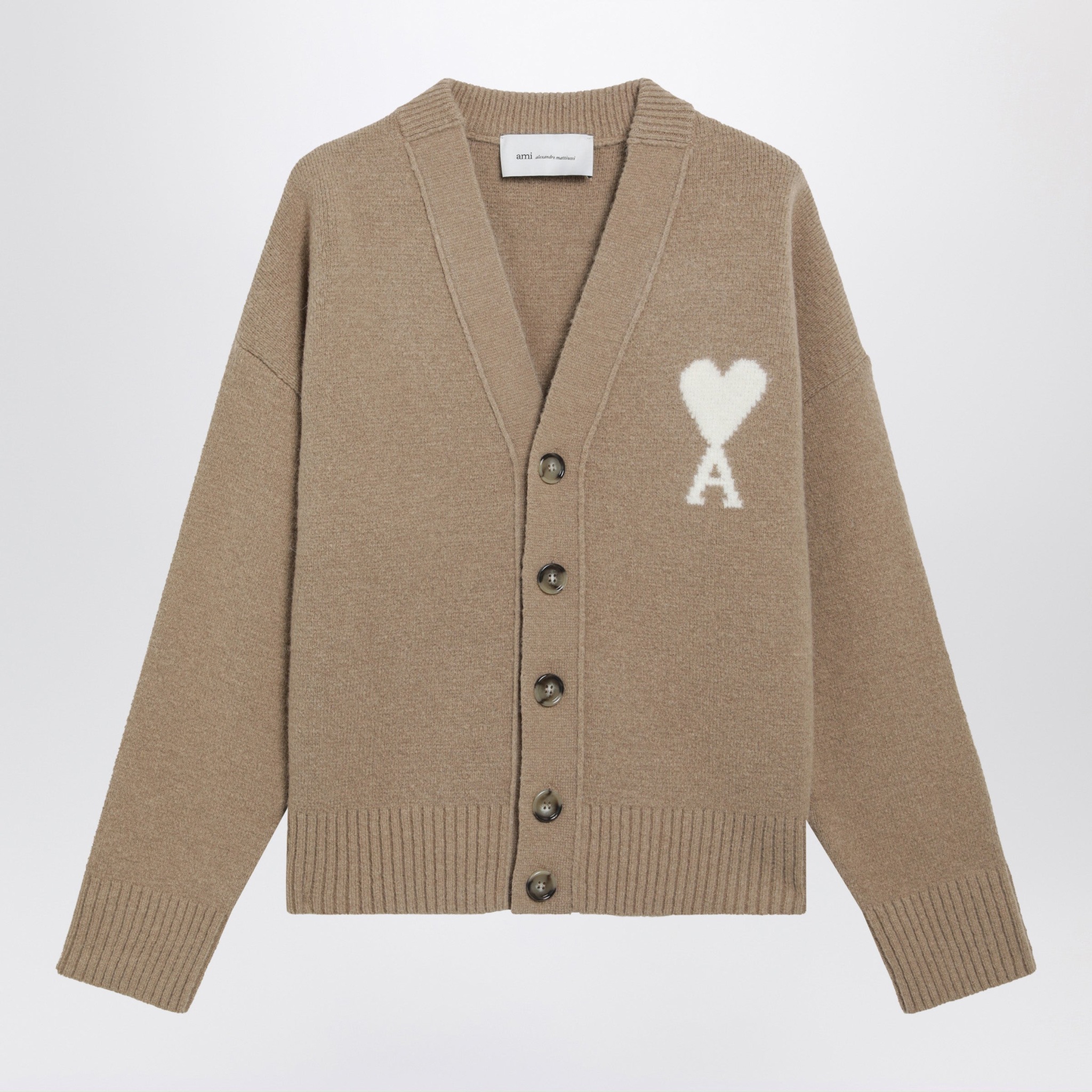 [Ami Paris] Cardigan FW26 UKC365KN0135