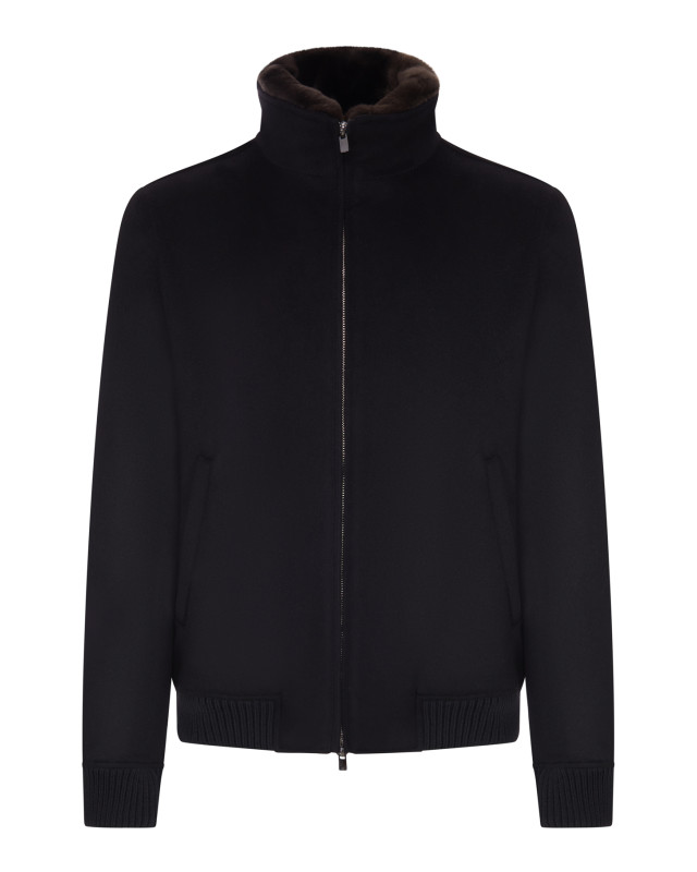 [NOME R] Bomber Jacket FW26 NEMESITIBERIO14 BLACK