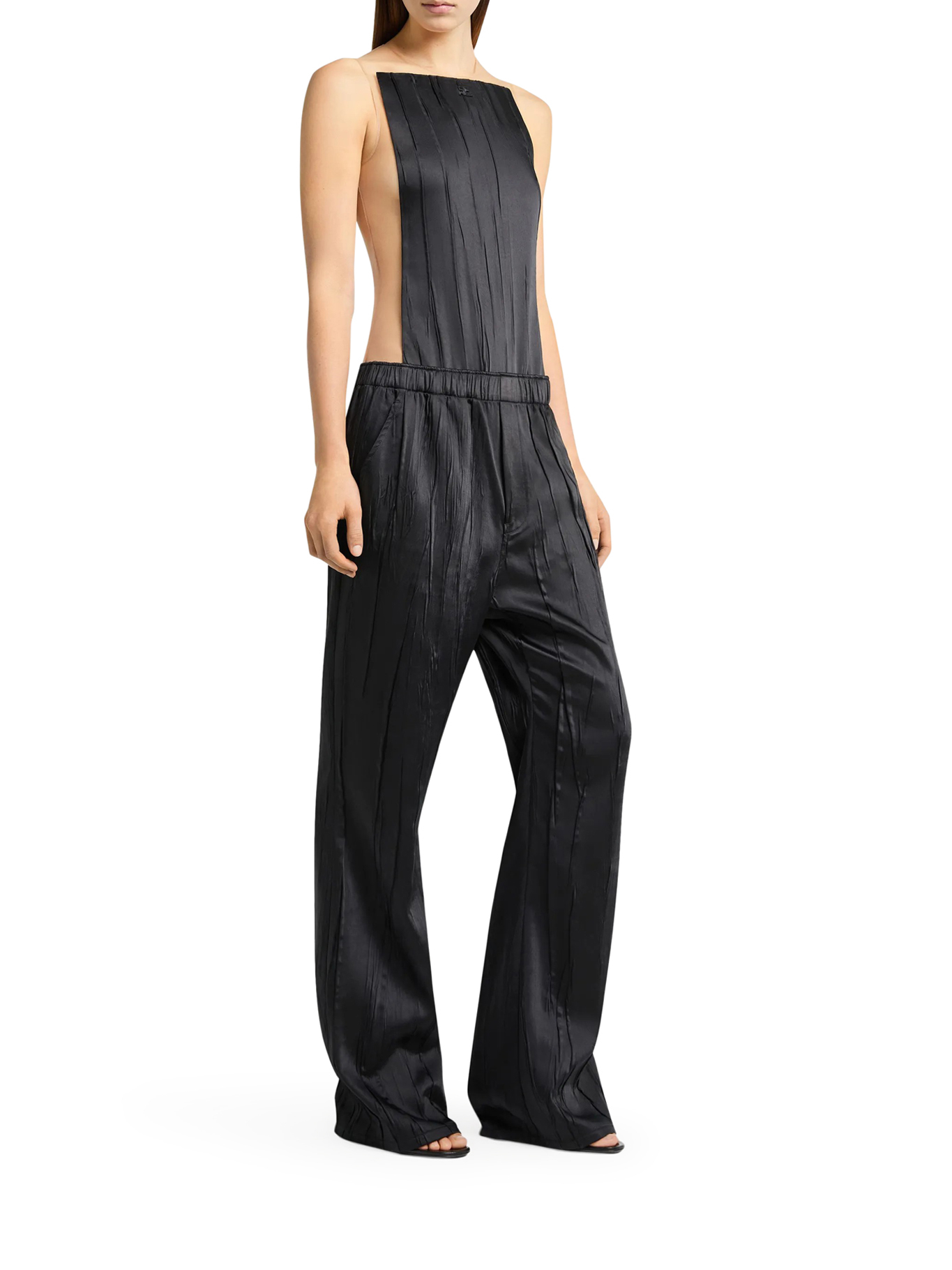 [Courreges] Pants FW26 326CPA658PL02809999 BLACK